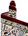 Persian Elegance Collection Area Rug -  Kerman (Burgundy) Runner Burgundy  lifestyle 36