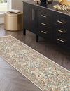Persian Elegance Collection Area Rug -  Kerman (Ivory) Runner Ivory  lifestyle 13