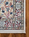 Persian Elegance Collection Area Rug -  Kerman (Ivory) Runner Ivory  lifestyle 26