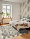Persian Elegance Collection Area Rug -  Kerman (Ivory) Rectangle Ivory  lifestyle 4
