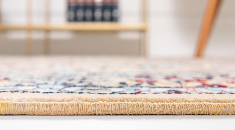 Persian Elegance Collection Area Rug -  Kerman (Beige) Rectangle Beige  lifestyle 12