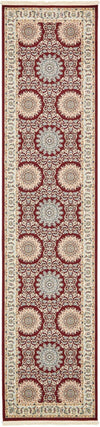 Persian Elegance Collection Area Rug -  Mashhad Runner Burgundy  lifestyle 63