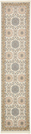 Persian Elegance Collection Area Rug -  Mashhad Runner Ivory  lifestyle 64