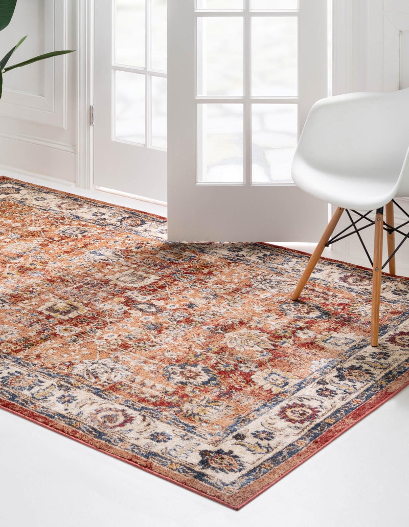 Eden Oasis Collection Area Rug -  Haven Rectangle Terracotta  lifestyle 5