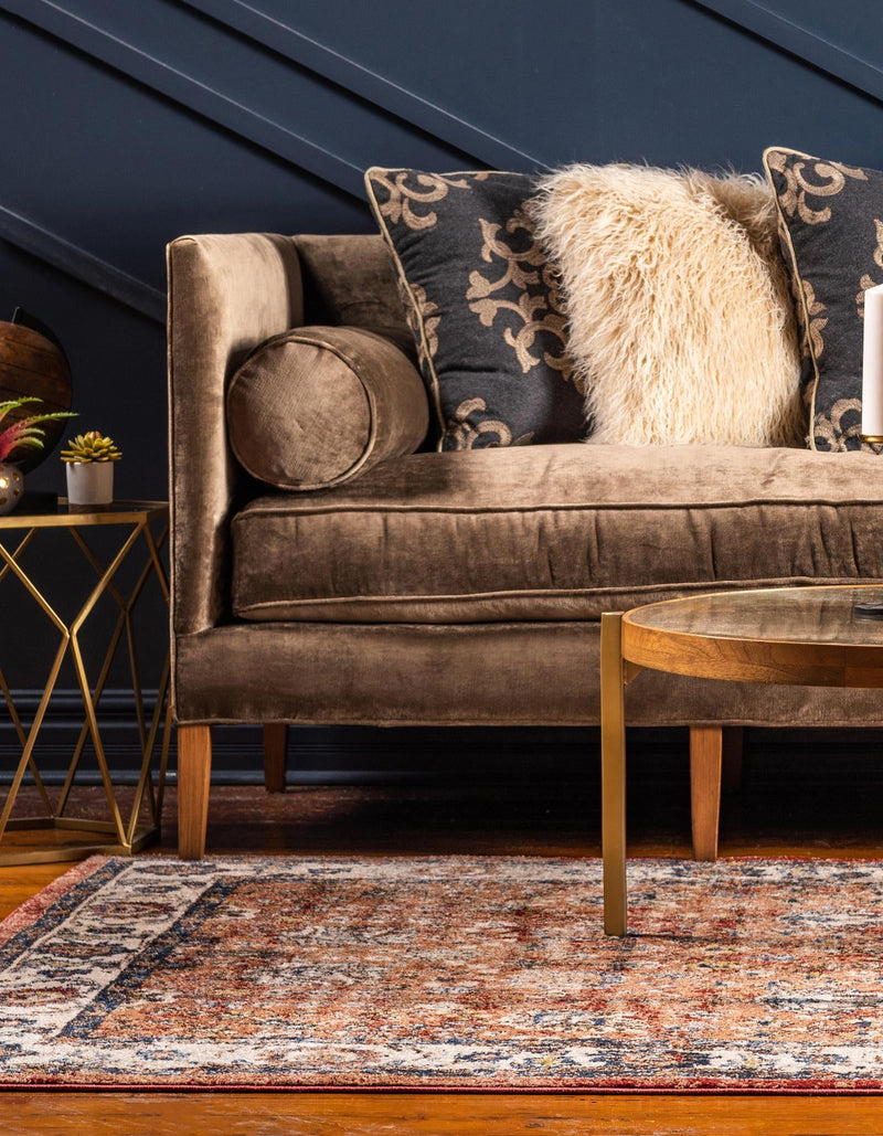 Eden Oasis Collection Area Rug -  Haven Rectangle Terracotta  lifestyle 7