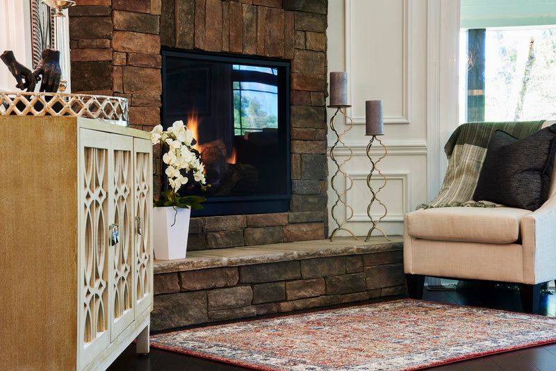 Eden Oasis Collection Area Rug -  Haven Rectangle Terracotta  lifestyle 11