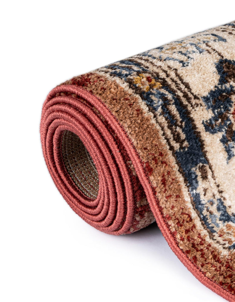 Eden Oasis Collection Area Rug -  Haven Rectangle Terracotta  lifestyle 27