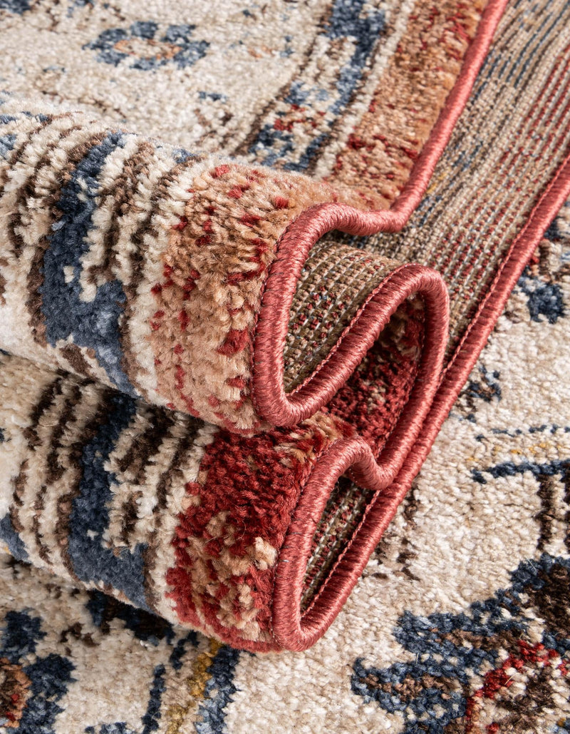 Eden Oasis Collection Area Rug -  Haven Rectangle Terracotta  lifestyle 29