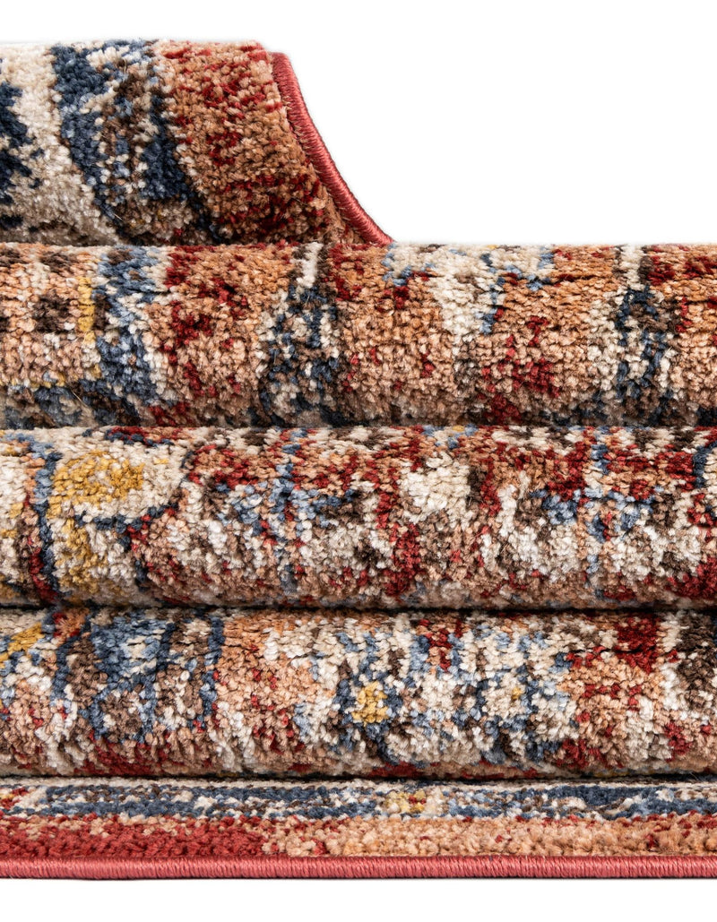 Eden Oasis Collection Area Rug -  Haven Rectangle Terracotta  lifestyle 31