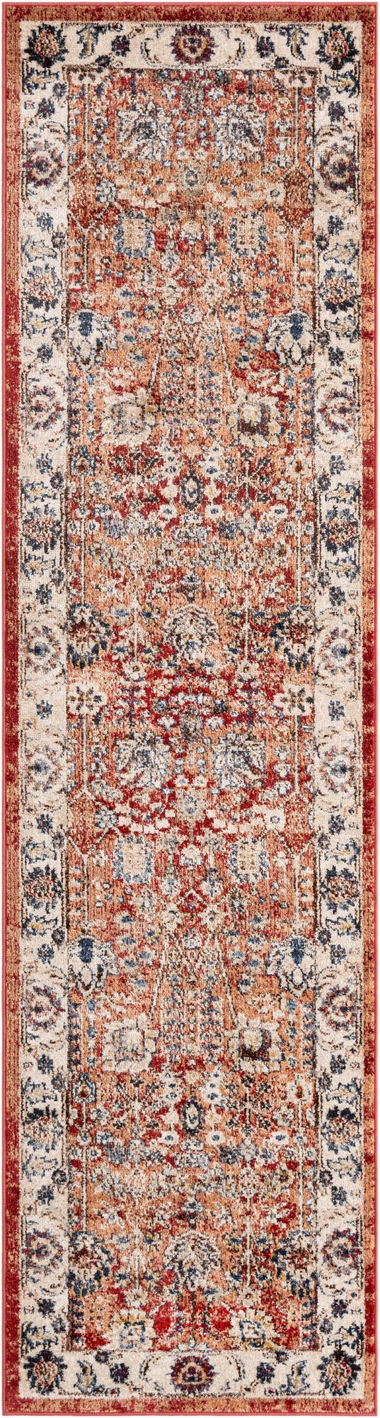 Eden Oasis Collection Area Rug -  Haven Runner Terracotta  lifestyle 35
