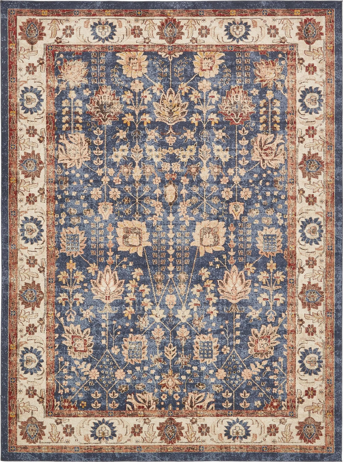 Eden Oasis Collection Area Rug -  Haven Rectangle Light Blue  lifestyle 2