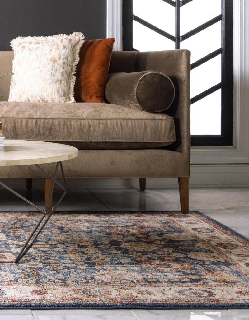 Eden Oasis Collection Area Rug -  Haven Rectangle Light Blue  lifestyle 8