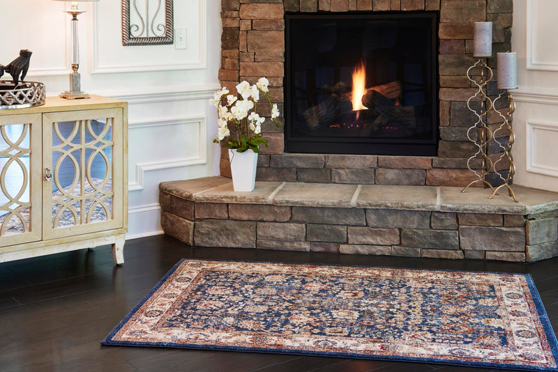 Eden Oasis Collection Area Rug -  Haven Rectangle Light Blue  lifestyle 10