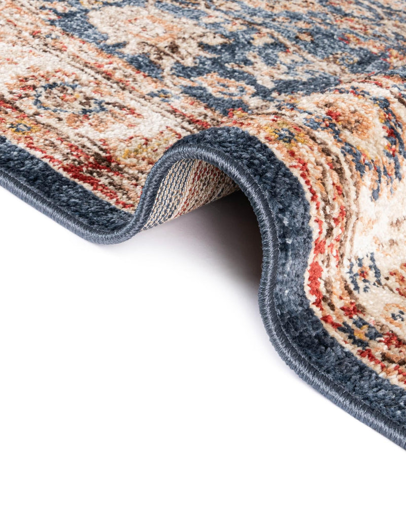 Eden Oasis Collection Area Rug -  Haven Rectangle Light Blue  lifestyle 24
