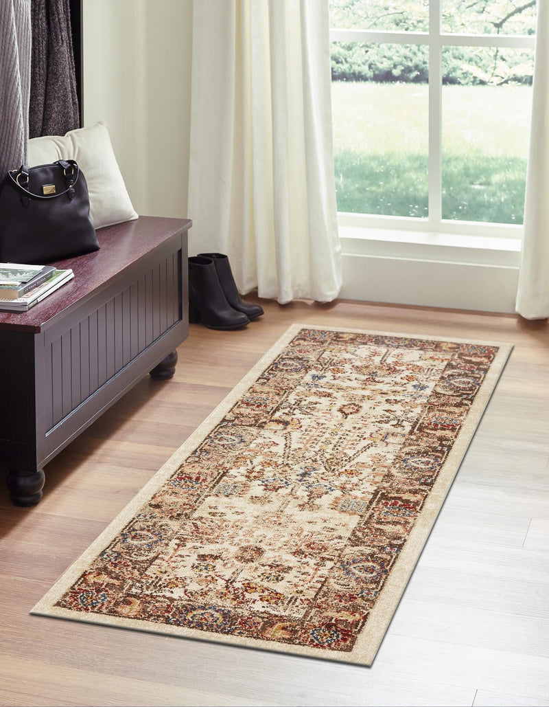Eden Oasis Collection Area Rug -  Haven Runner Beige  lifestyle 54