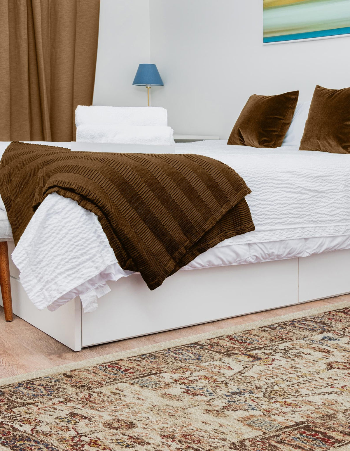 Eden Oasis Collection Area Rug -  Haven Runner Beige  lifestyle 83