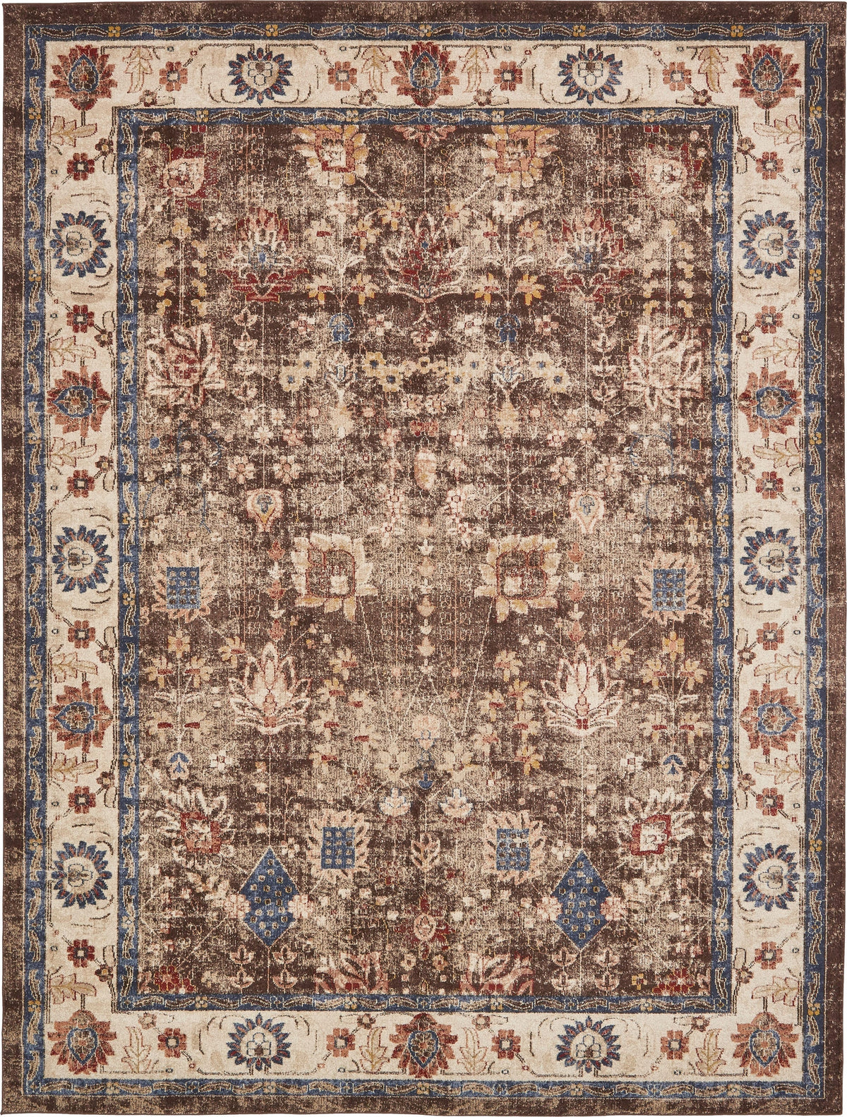 Eden Oasis Collection Area Rug -  Haven Rectangle Light Brown  lifestyle 4