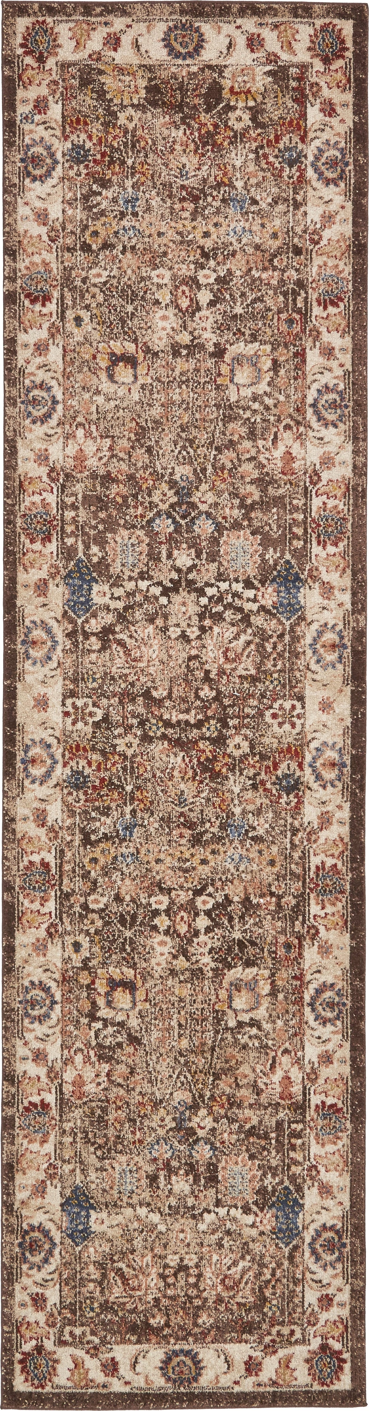 Eden Oasis Collection Area Rug -  Haven Runner Light Brown  lifestyle 74
