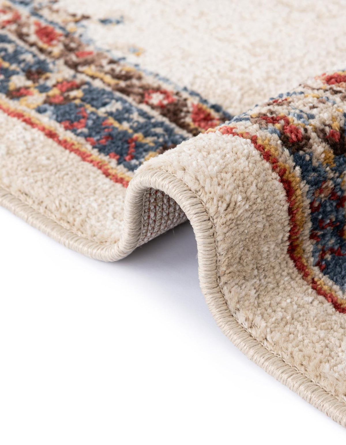 Eden Oasis Collection Area Rug -  Tranquility (Cream) Rectangle Cream  lifestyle 17
