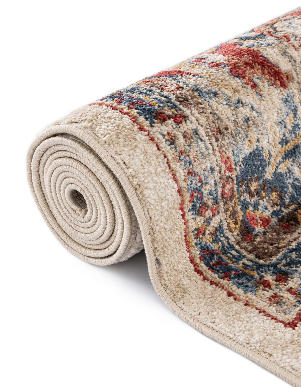 Eden Oasis Collection Area Rug -  Tranquility (Cream) Rectangle Cream  lifestyle 19