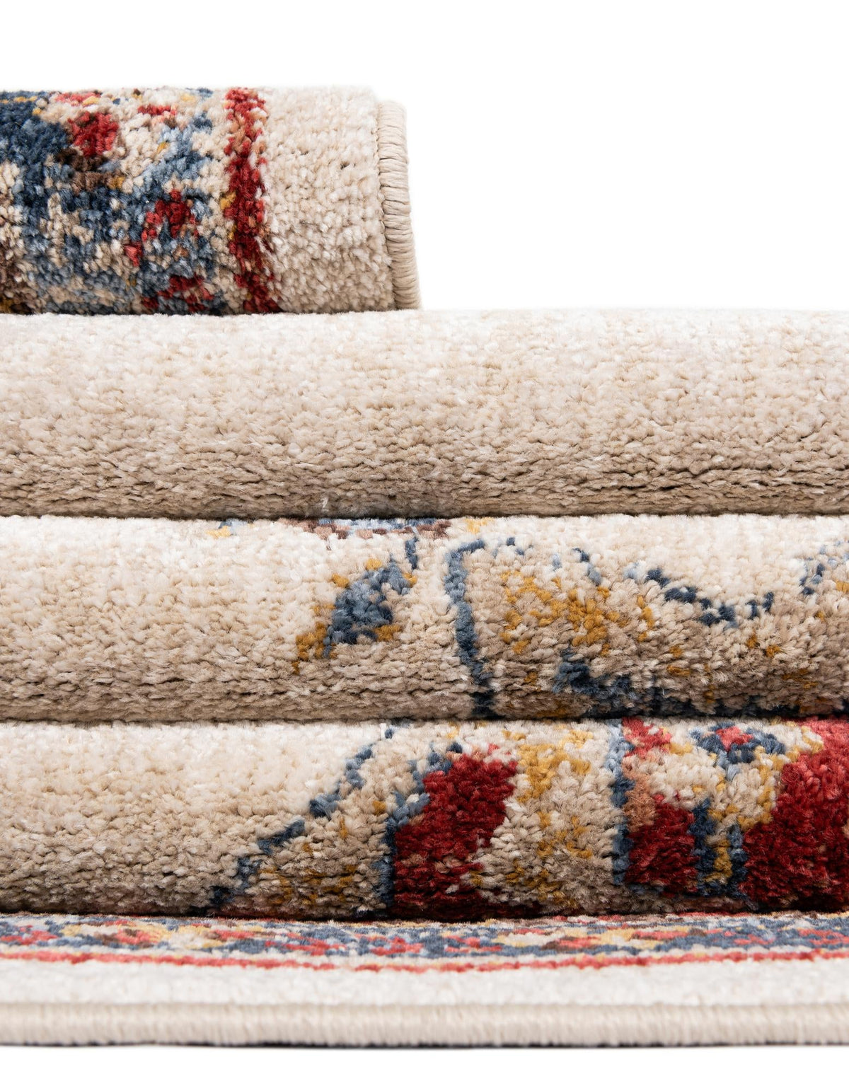 Eden Oasis Collection Area Rug -  Tranquility (Cream) Rectangle Cream  lifestyle 39