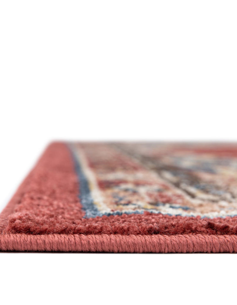 Eden Oasis Collection Area Rug -  Tranquility (Burgundy) Rectangle Burgundy  lifestyle 9