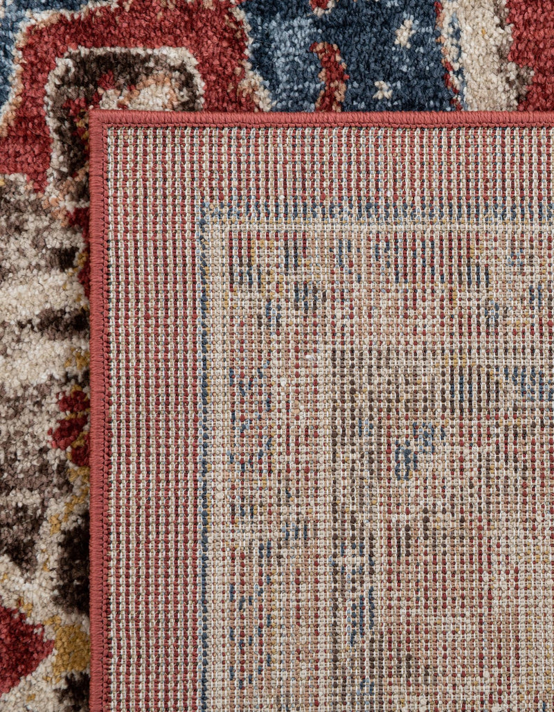 Eden Oasis Collection Area Rug -  Tranquility (Burgundy) Rectangle Burgundy  lifestyle 17