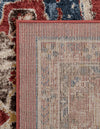 Eden Oasis Collection Area Rug -  Tranquility (Burgundy) Runner Burgundy  lifestyle 46
