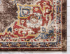 Eden Oasis Collection Area Rug -  Tranquility (Chocolate Brown) Runner Chocolate Brown  lifestyle 47