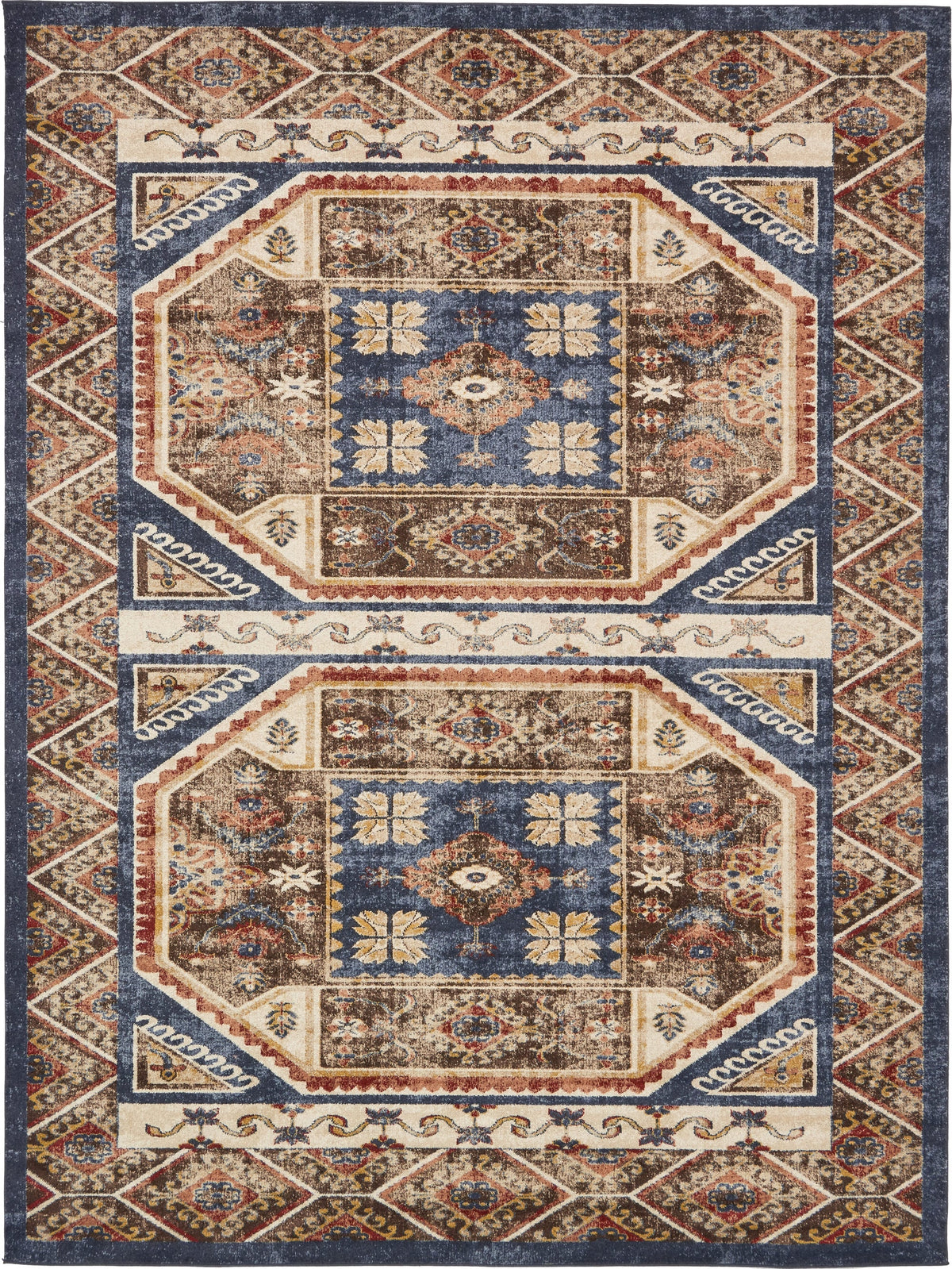 Eden Oasis Collection Area Rug -  Utopia Rectangular Light Blue  lifestyle 6