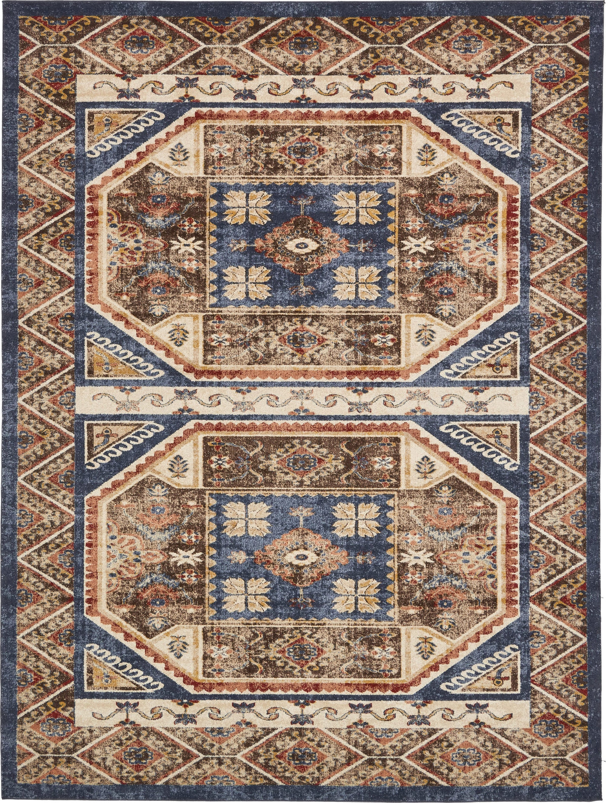 Eden Oasis Collection Area Rug -  Utopia Rectangle Light Blue  lifestyle 2