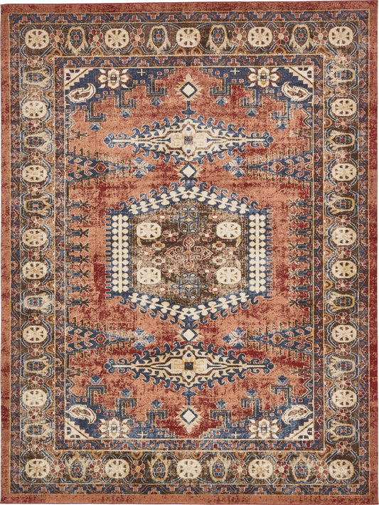 Eden Oasis Collection Area Rug -  Refuge (Terracotta) Rectangle Terracotta Main