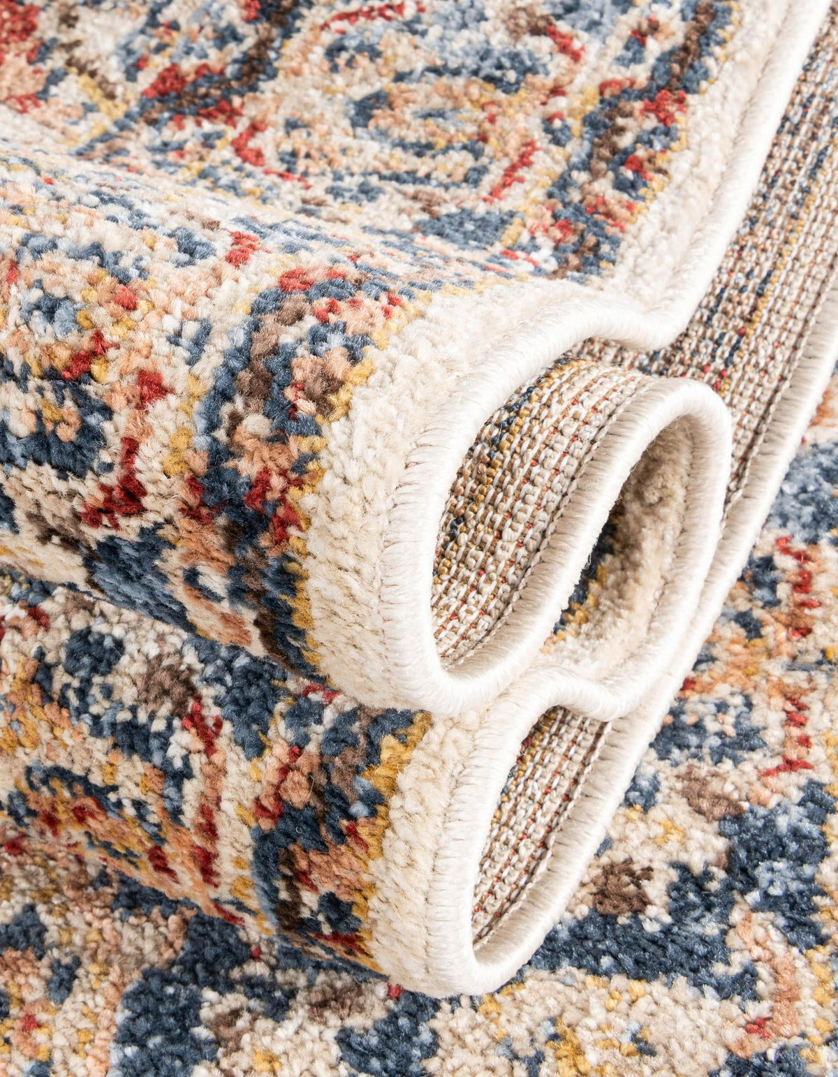 Eden Oasis Collection Area Rug -  Refuge (Cream) Rectangle Cream  lifestyle 13