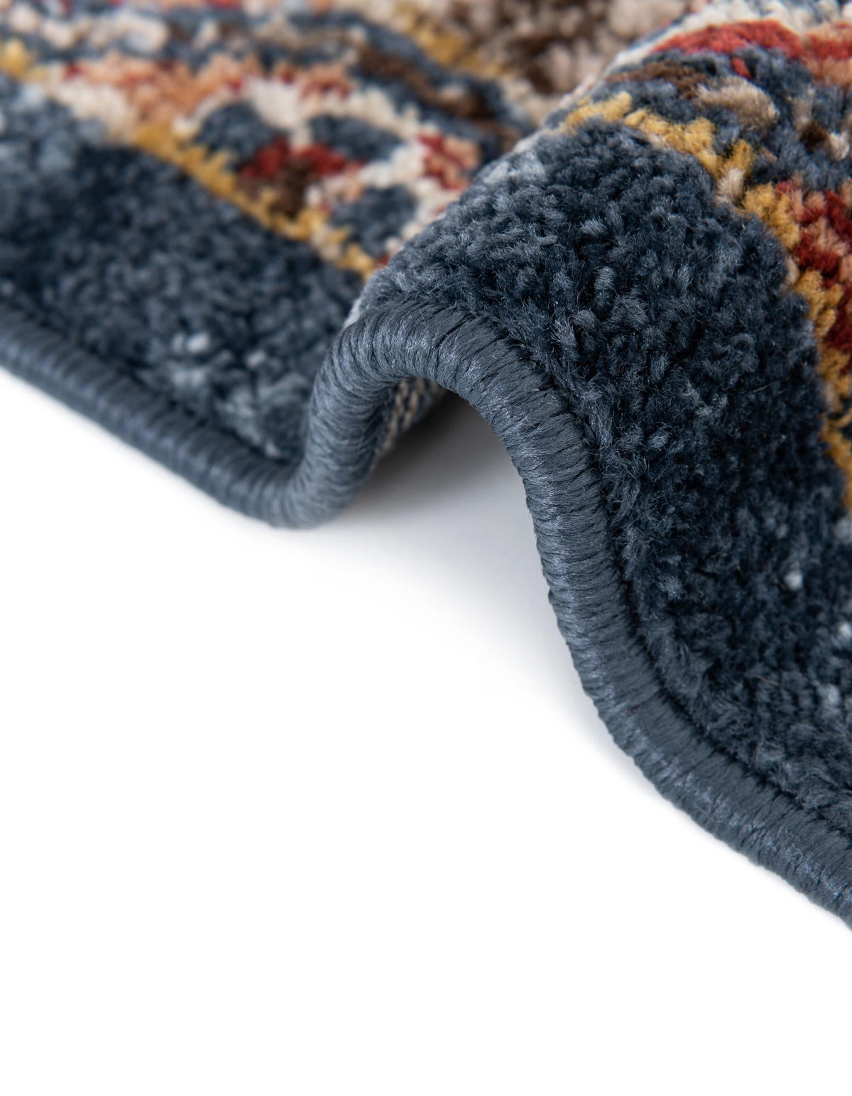 Eden Oasis Collection Area Rug -  Refuge (Dark Blue) Rectangular Dark Blue  lifestyle 44