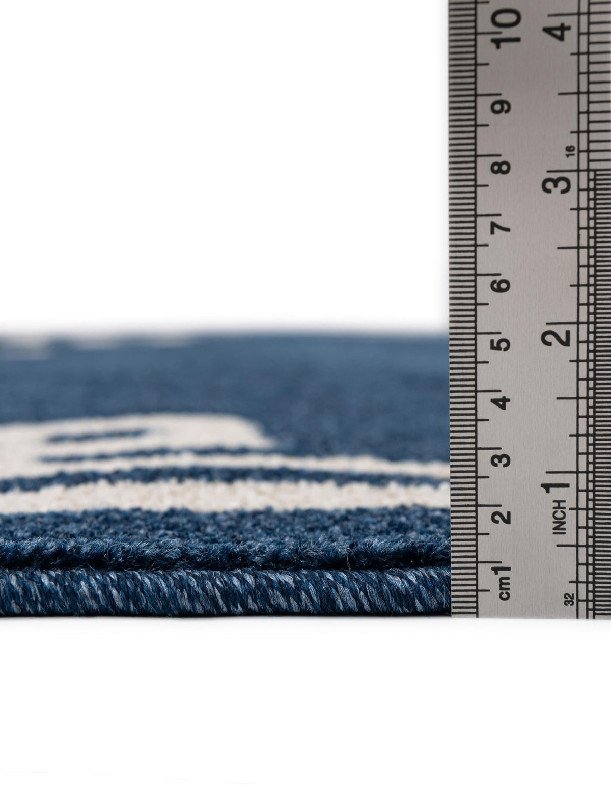 Aegean Labyrinth Collection Area Rug -  Rhodes Rectangle Dark Blue  lifestyle 13