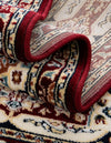 Persian Elegance Collection Area Rug -  Hamedan (Burgundy) Rectangle Burgundy  lifestyle 4