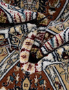 Persian Elegance Collection Area Rug -  Hamedan (Burgundy) Rectangle Burgundy  lifestyle 15