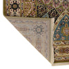 Persian Elegance Collection Area Rug -  Hamedan (Green) Runner Green  lifestyle 18