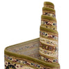 Persian Elegance Collection Area Rug -  Hamedan (Green) Runner Green  lifestyle 22