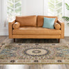 Persian Elegance Collection Area Rug -  Hamedan (Green) Rectangle Green  lifestyle 14