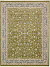 Persian Elegance Collection Area Rug -  Ardabil Rectangle Green  lifestyle 7