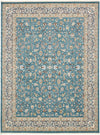 Persian Elegance Collection Area Rug -  Ardabil Rectangle Blue  lifestyle 6