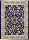 Persian Elegance Collection Area Rug -  Ardabil Rectangle Navy Blue  lifestyle 5