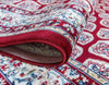 Persian Elegance Collection Area Rug -  Zanjan Rectangle Burgundy  lifestyle 66