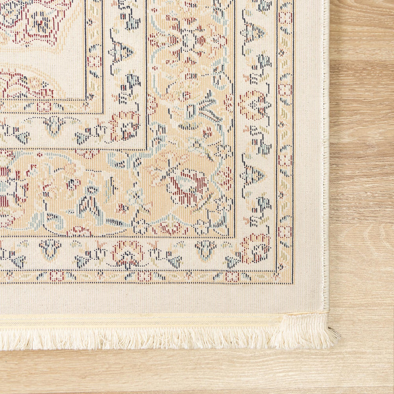 Persian Elegance Collection Area Rug -  Zanjan Rectangle Ivory  lifestyle 18