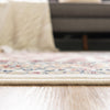 Persian Elegance Collection Area Rug -  Zanjan Rectangle Ivory  lifestyle 64