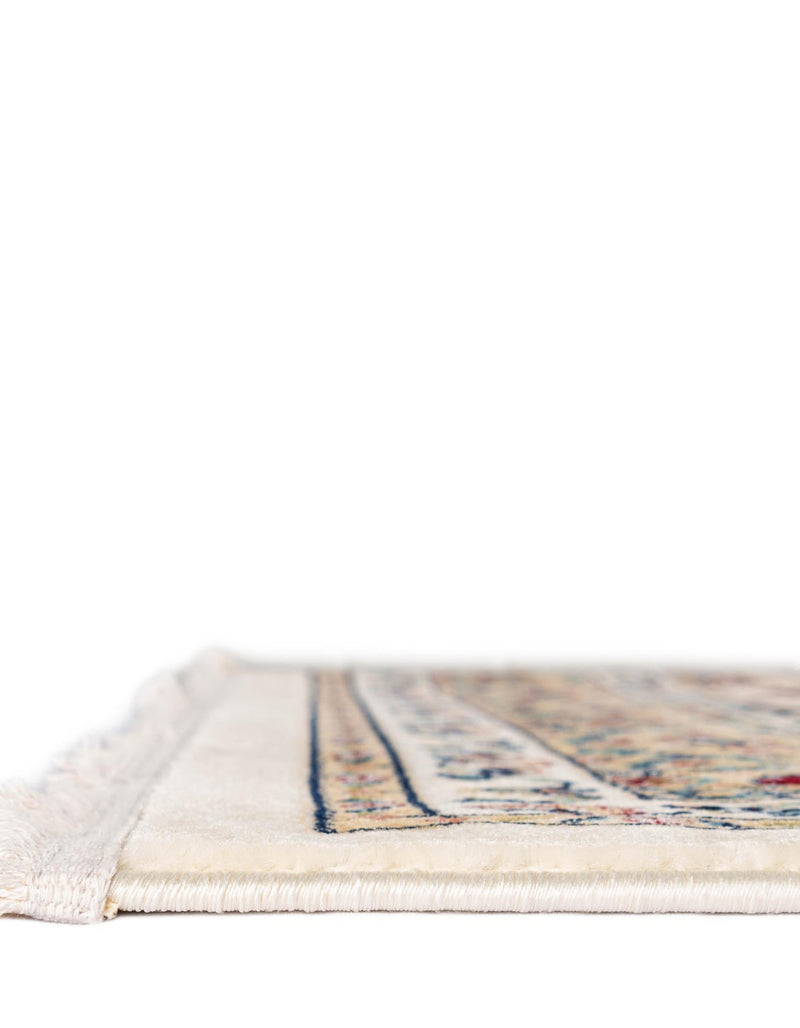 Persian Elegance Collection Area Rug -  Zanjan Rectangle Ivory  lifestyle 69