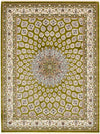 Persian Elegance Collection Area Rug -  Zanjan Rectangle Green  lifestyle 4