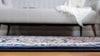 Persian Elegance Collection Area Rug -  Zanjan Rectangle Navy Blue  lifestyle 65
