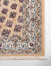 Persian Elegance Collection Area Rug -  Zanjan Rectangle Beige  lifestyle 51
